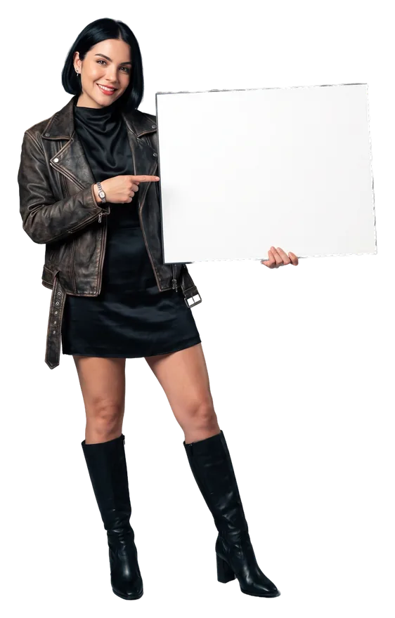 A woman holding a board: the Elements Casino Mohawk casino floor is open 24/7